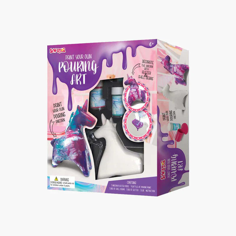 Unicorn Pouring Art Paint Kit