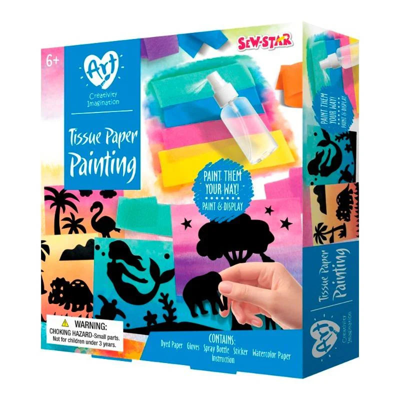 Tissue Paper Painting Art Kit