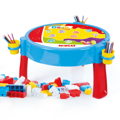 100 Pieces Jumbo Blocks with Activity Table