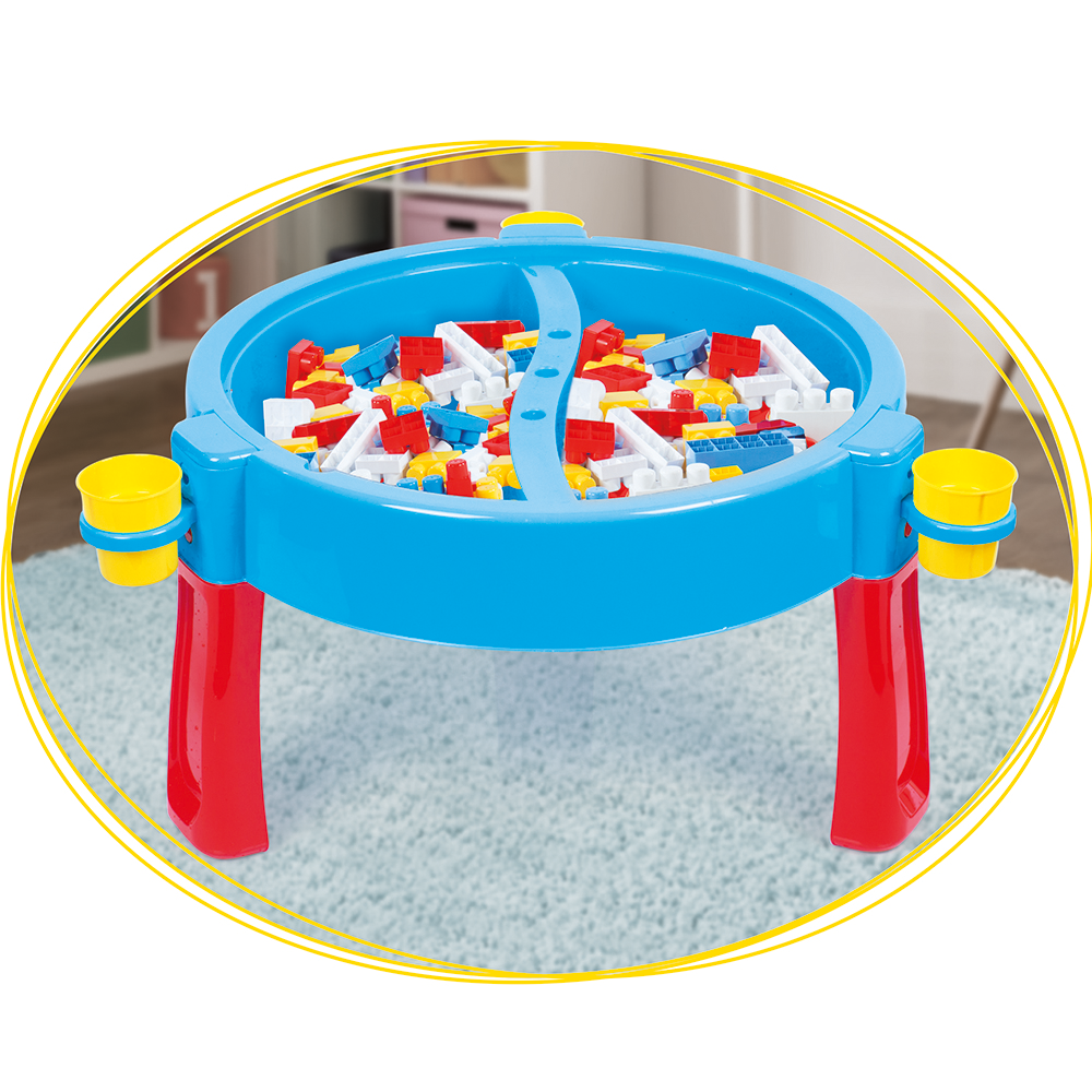 100 Pieces Jumbo Blocks with Activity Table