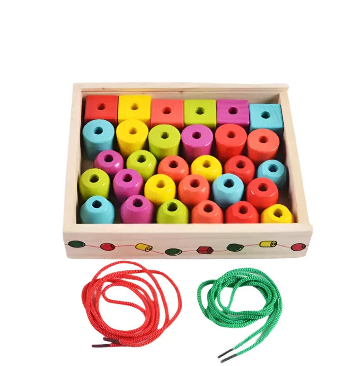 Colorful Lacing Beads