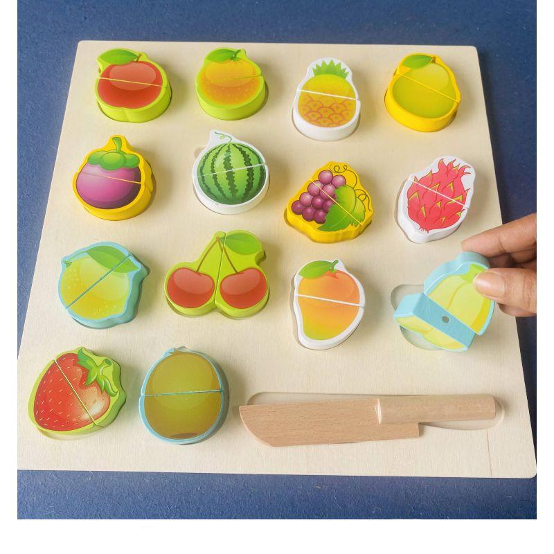 Magnetic Fruit Cutting Set