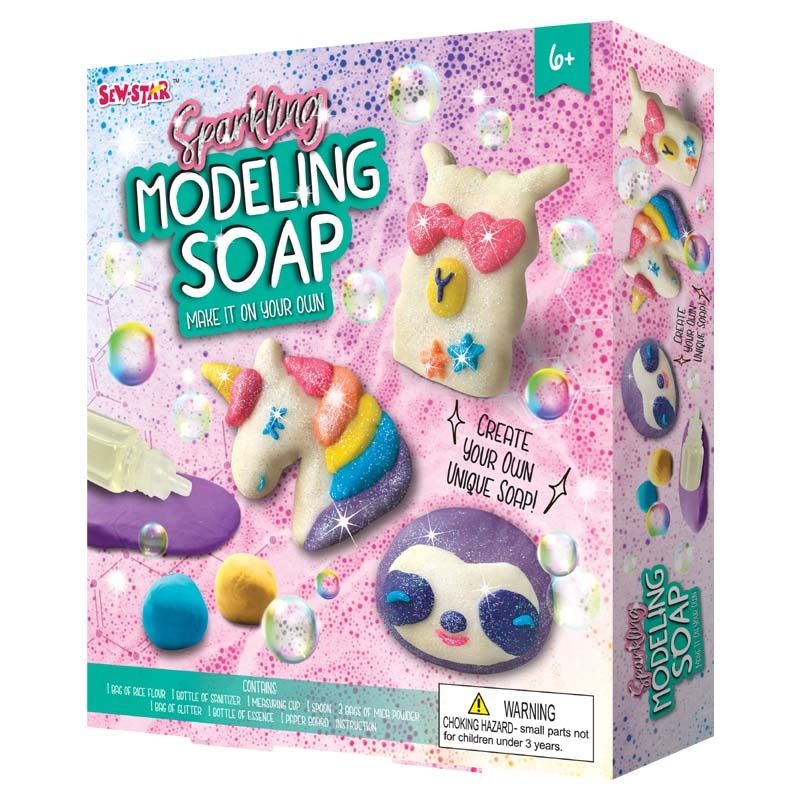 Sparkling Modeling Soap DIY Kit