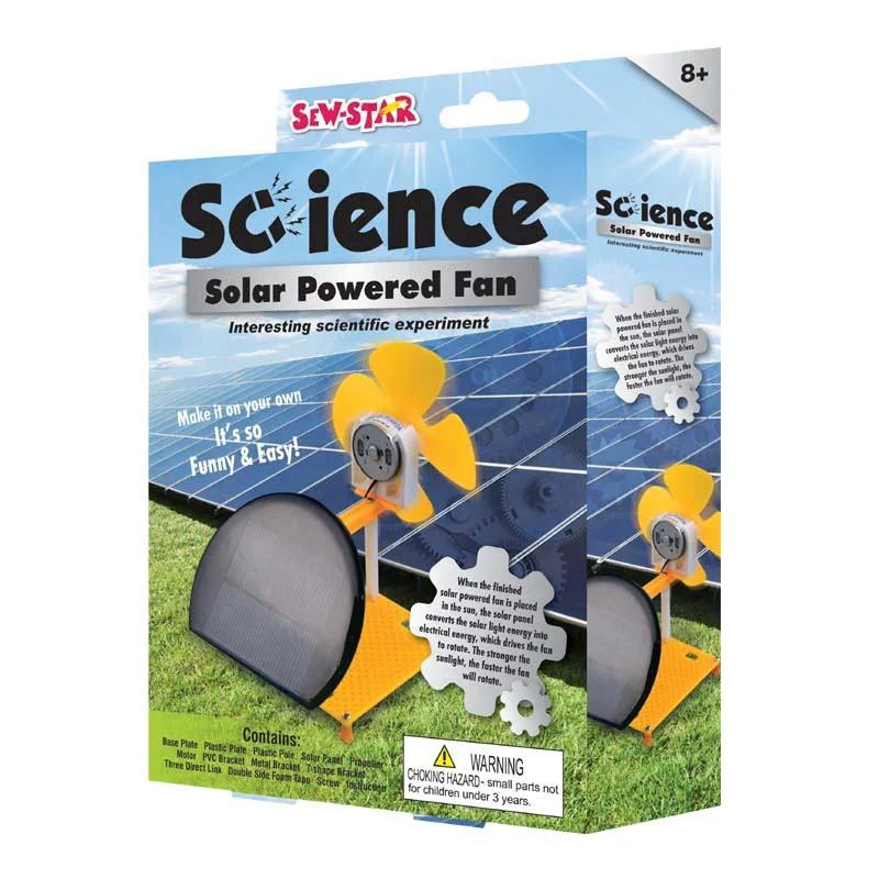 Science Solar Powered Fan Kit