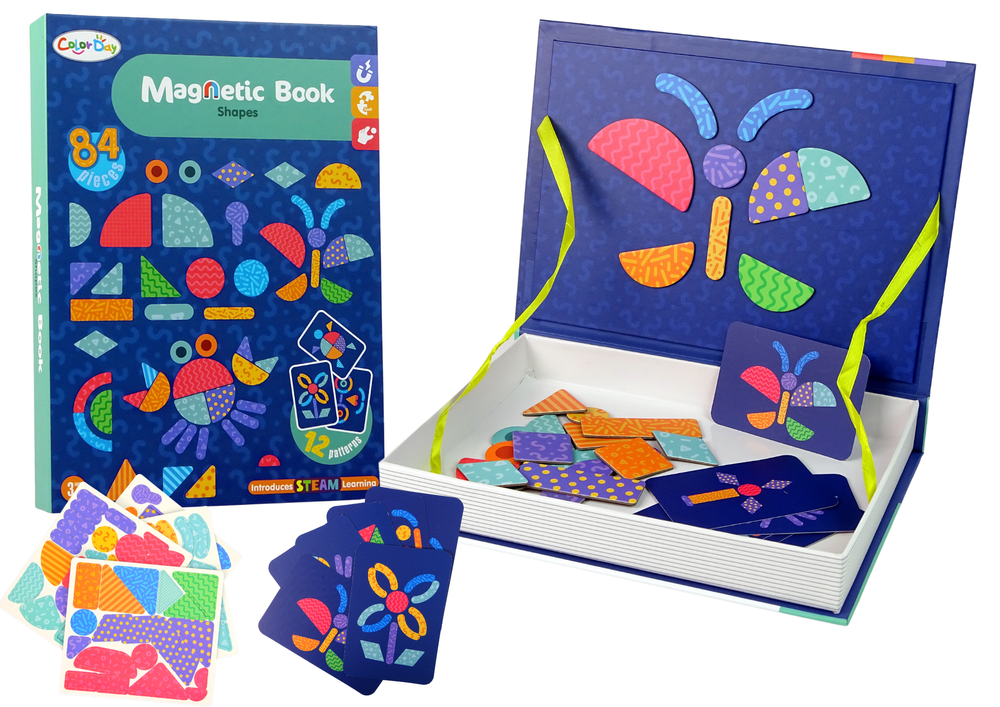 Magnetic Shapes Puzzle Book