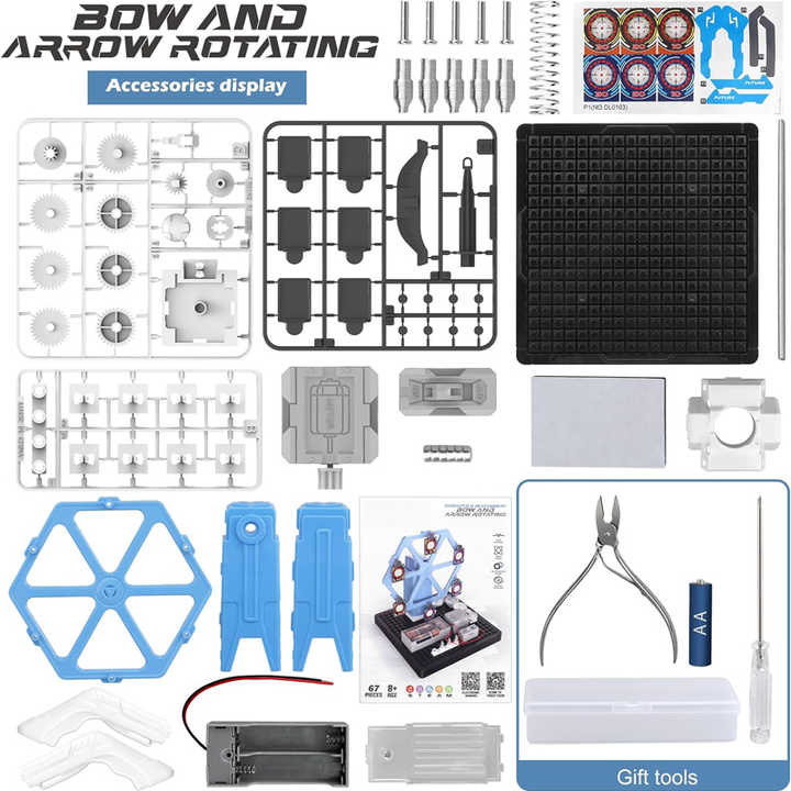 Rotating Bow and Arrow Set